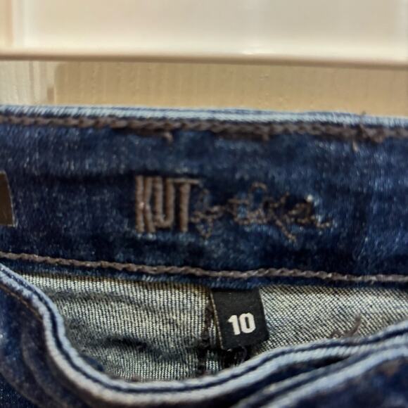 Kut from the Kloth Denim Mia Skinny Size 10 Dark Denim - Picture 4 of 9